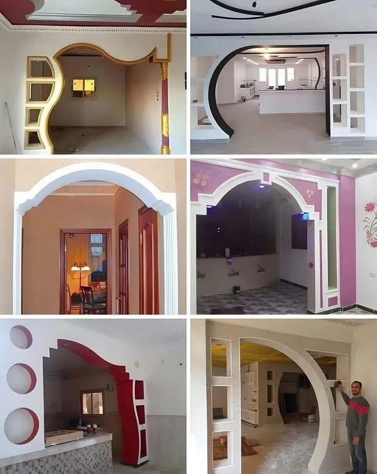 تركيب حواجز جبس مودرن | تصميم جبس للجدران والأركان في الرياض