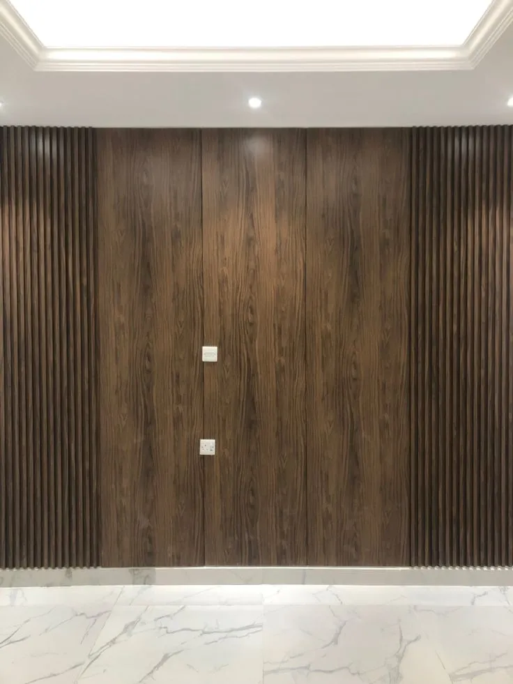 احدث ديكور بديل الخشب علي الحائط في الرياض