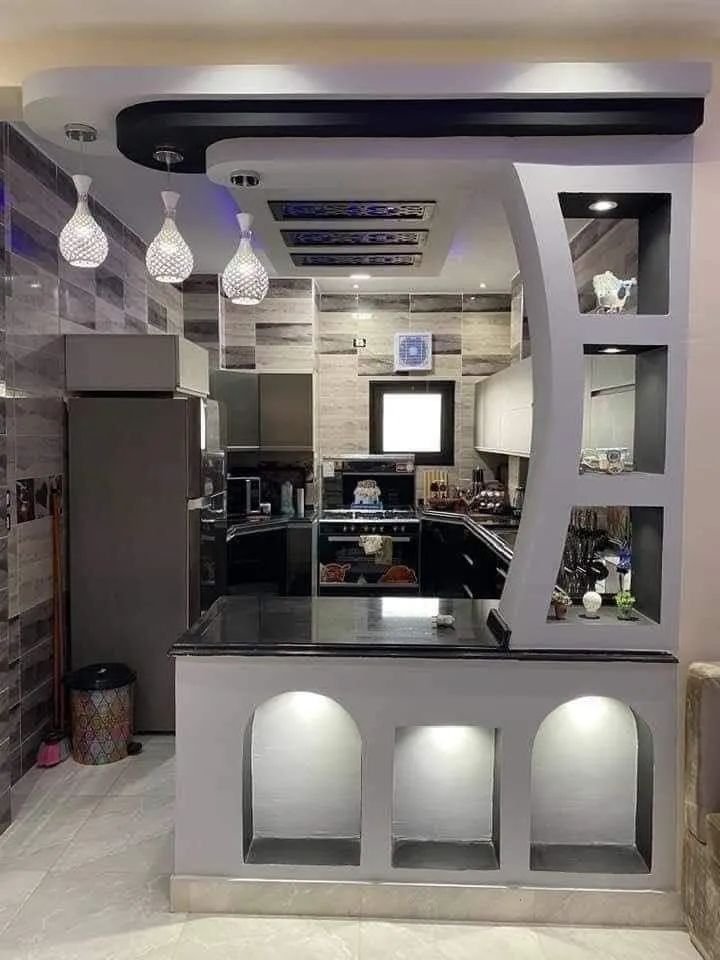 تركيب حواجز جبس مودرن | تصميم جبس للجدران والأركان في الرياض