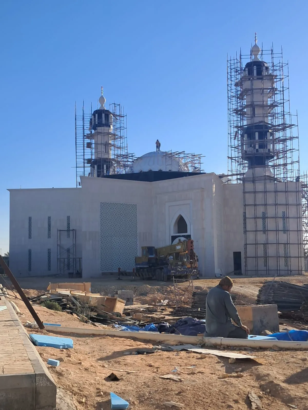 ديكور واجهات جي ار سي GRC خارجية قباب مساجد في الرياض