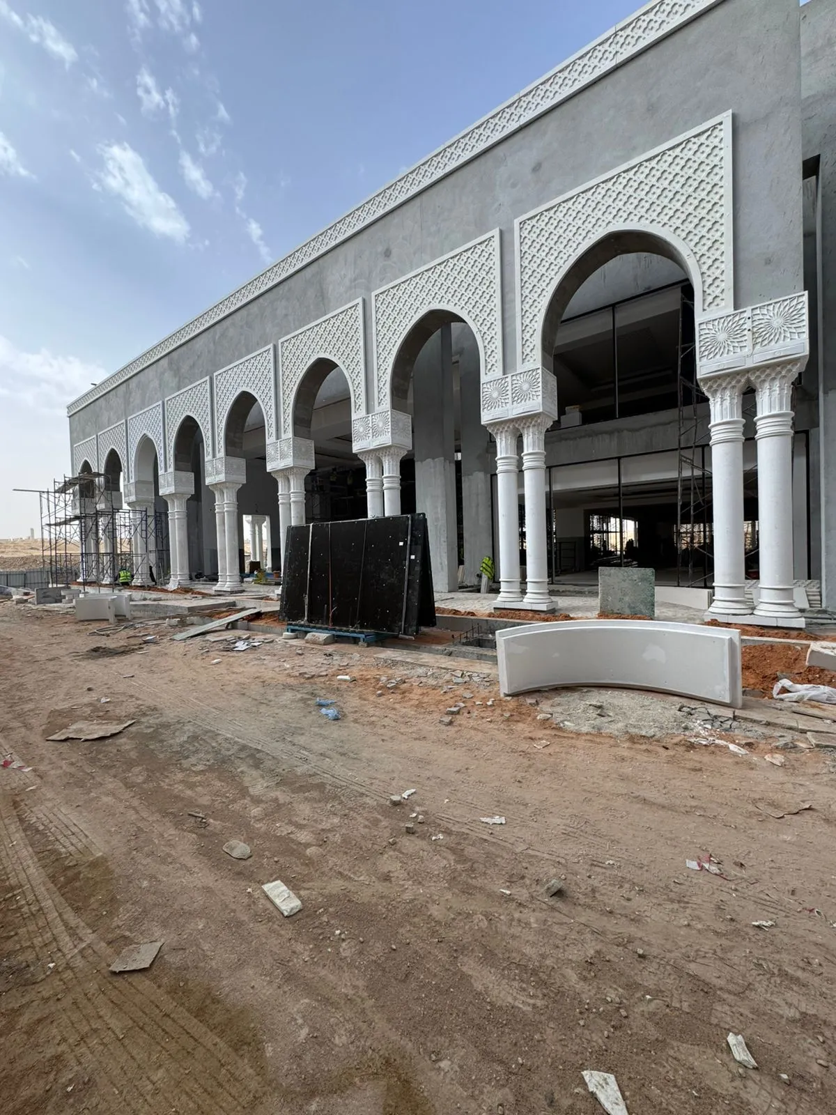 واجهات فلل GRC بنقوش إسلامية الرياض