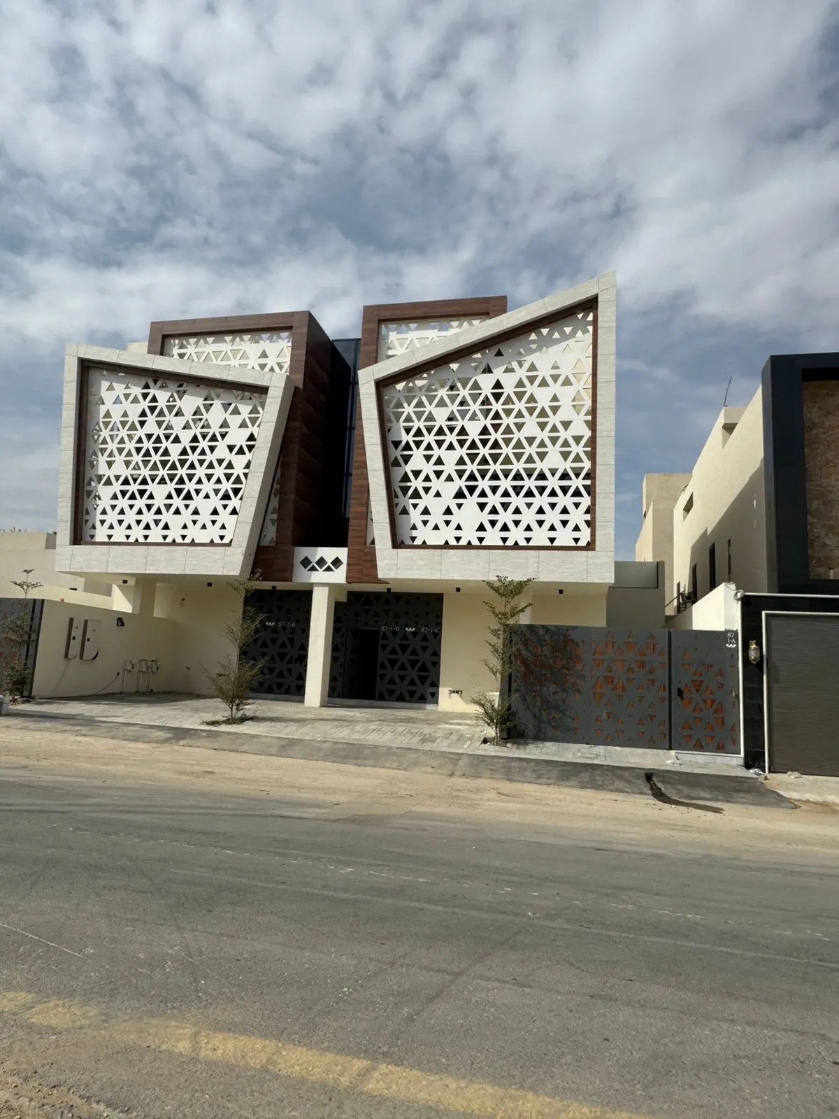 واجهات فلل GRC بنقوش إسلامية الرياض