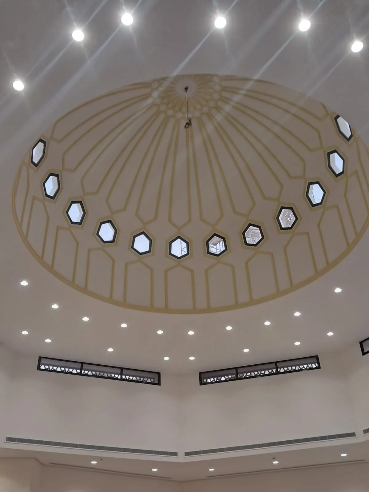 قباب حديثة تصميم داخلي ديكور إسلامي أعمال GRC الرياض