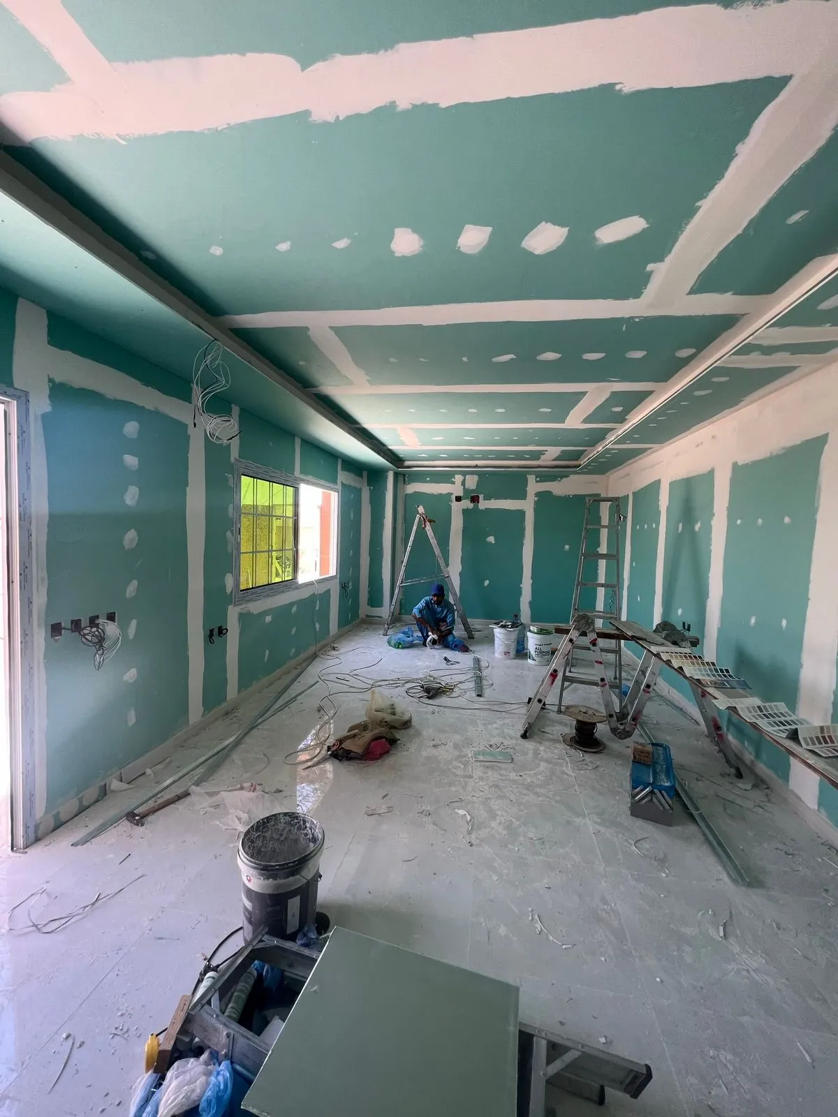 تركيب ملحق اسمنت بورد تسليم مفتاح خلال اسبوع في الرياض