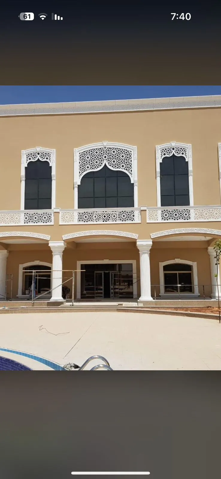 مقاول بناء كرنيش GRC أسعار المتر في الرياض