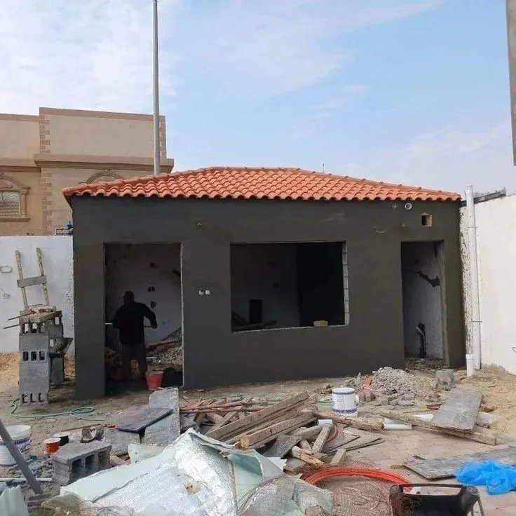 بناء ملاحق حدائق اسمنت بورد الرياض