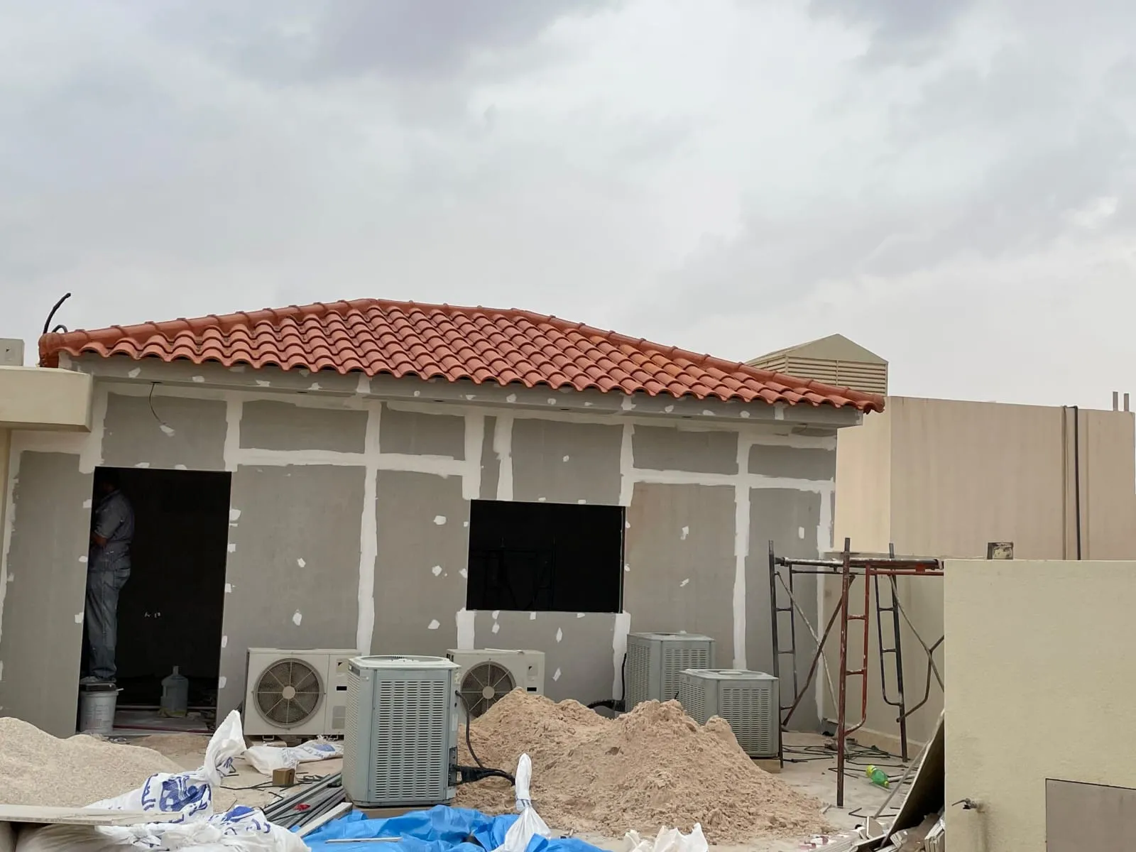 تكلفة بناء ملحق عمال اسمنت بورد