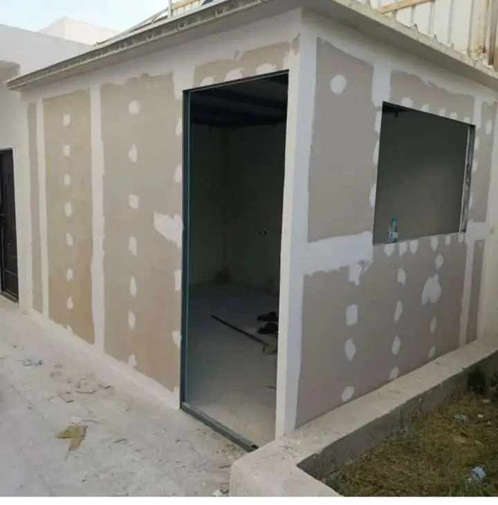 تكلفة بناء ملحق عمال اسمنت بورد